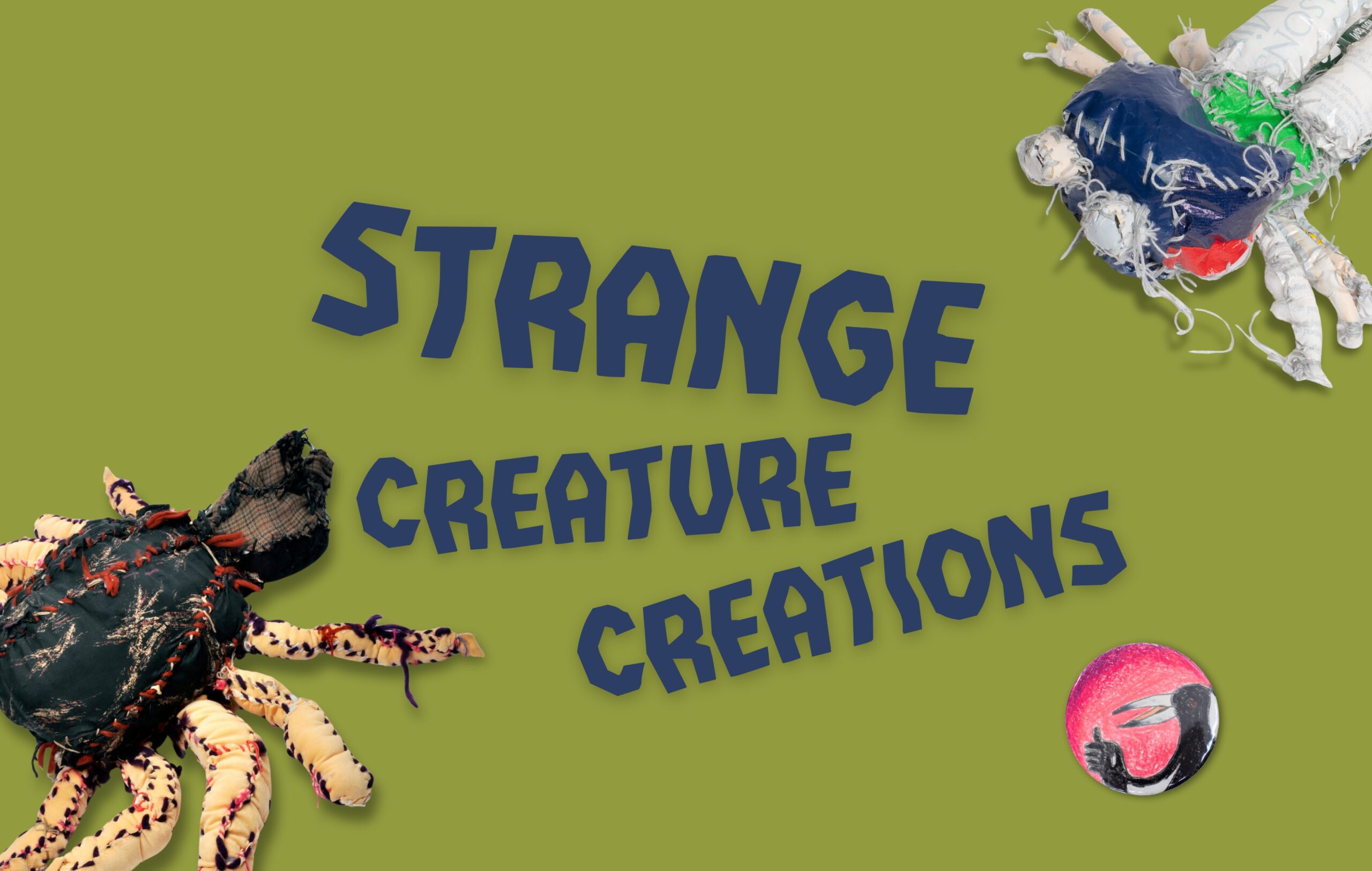 Strange Creature Creations public program banner