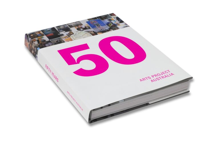 Arts Project Australia: 50 Years is a special publication highlighting five decades of incredible artistic achievements by APA artists. 