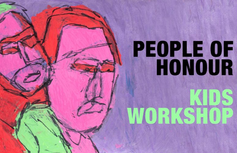 A promotional banner for the People of Honour workshop