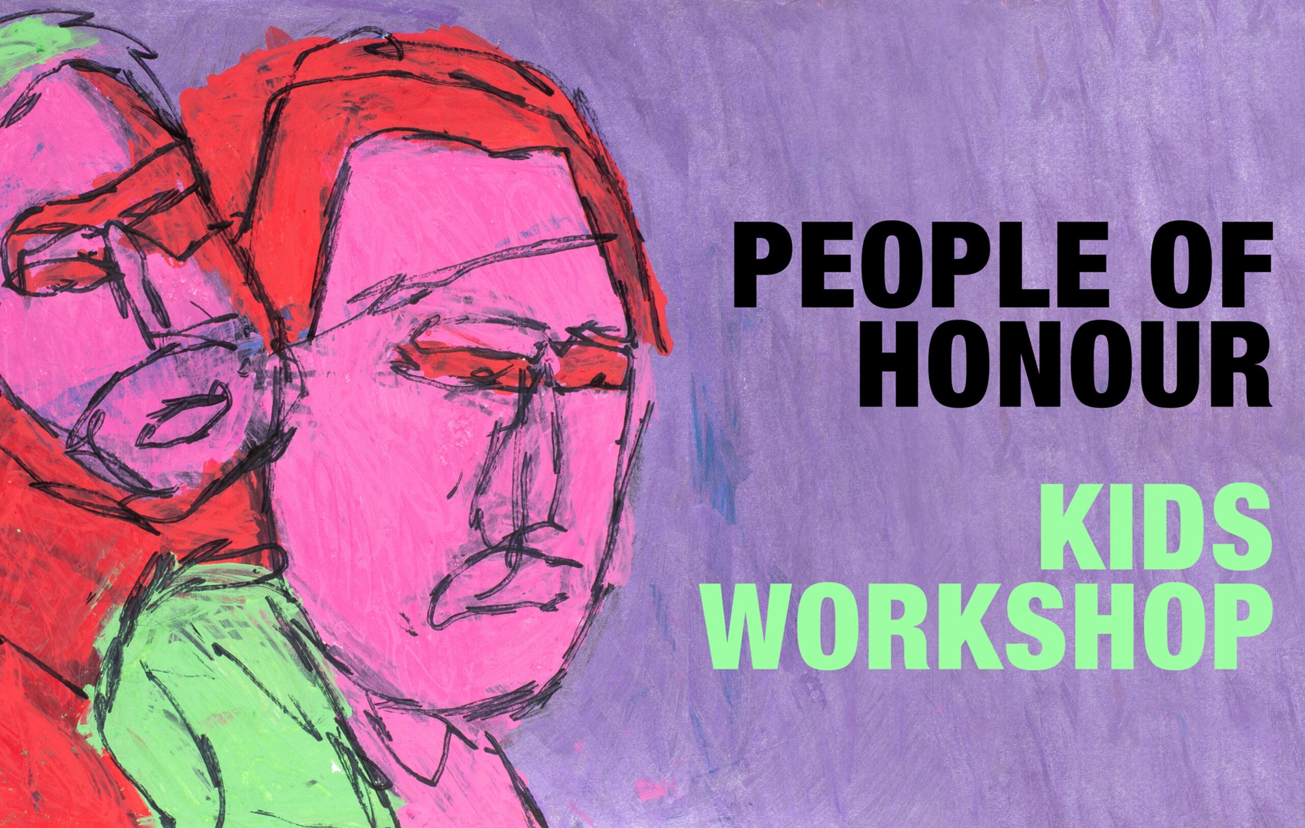 A promotional banner for the People of Honour workshop